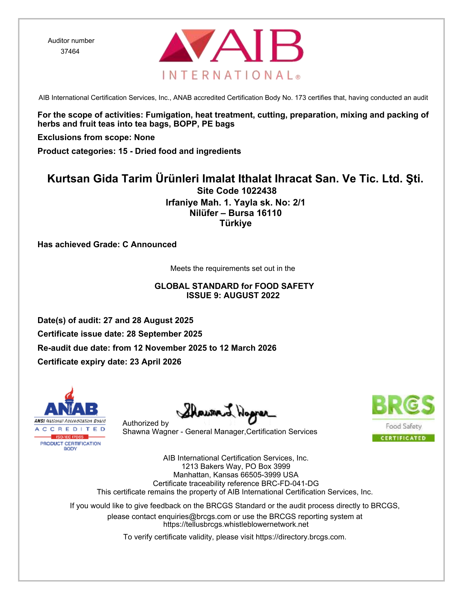 Our Certificates rec27 certificate brc fd 041 dg 2025 final.pdf